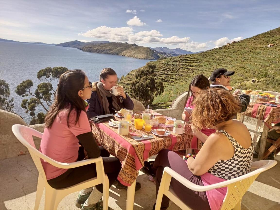 Hostal Inca Uma Comunidad Yumani Kültér fotó